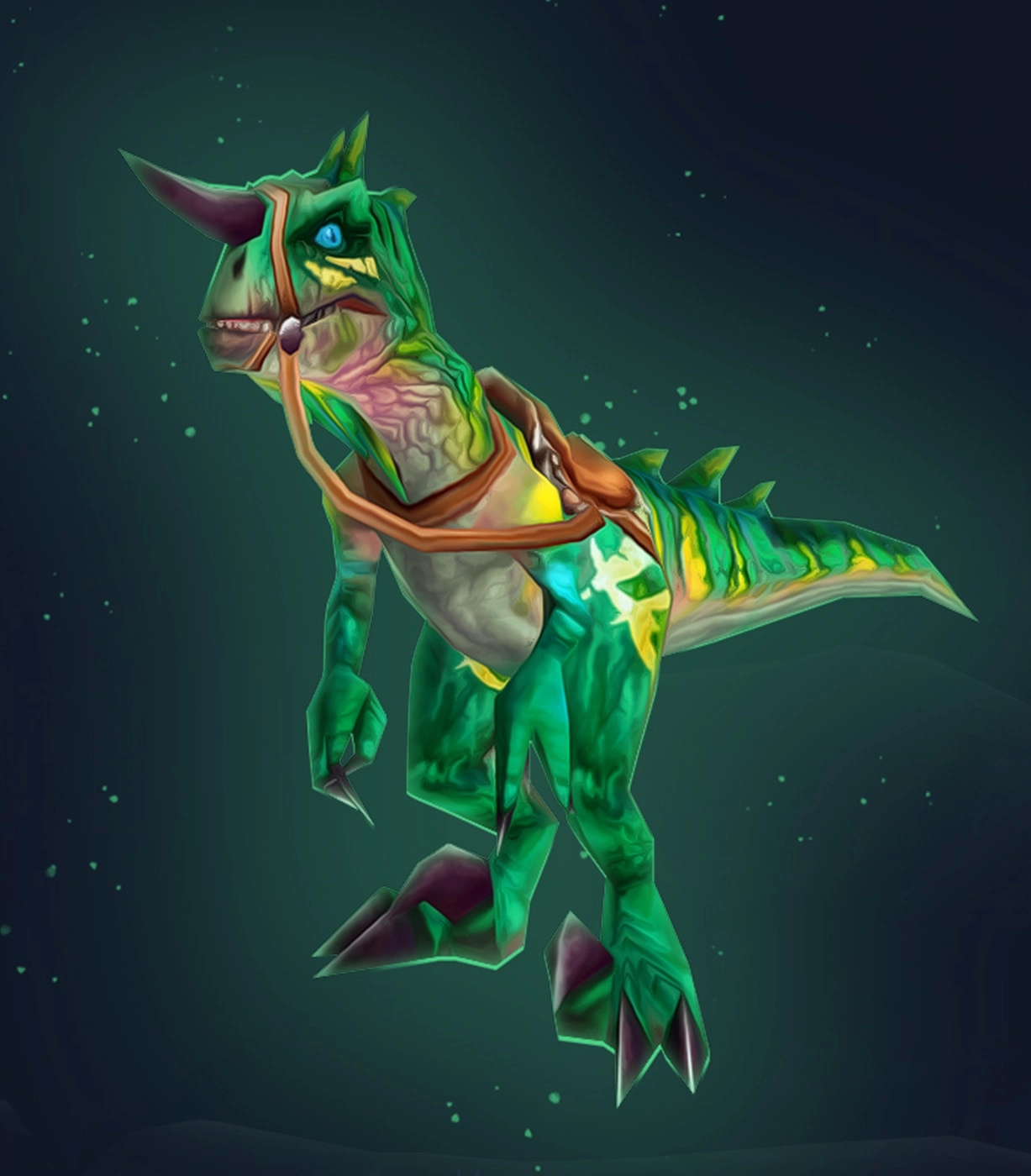Whistle of the Emerald Raptor Mount